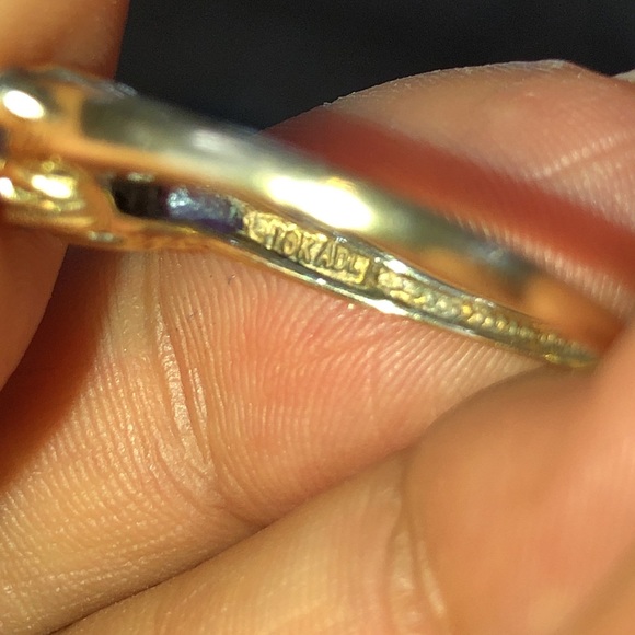 10k gold amethyst/diamonds ring - Picture 6 of 11